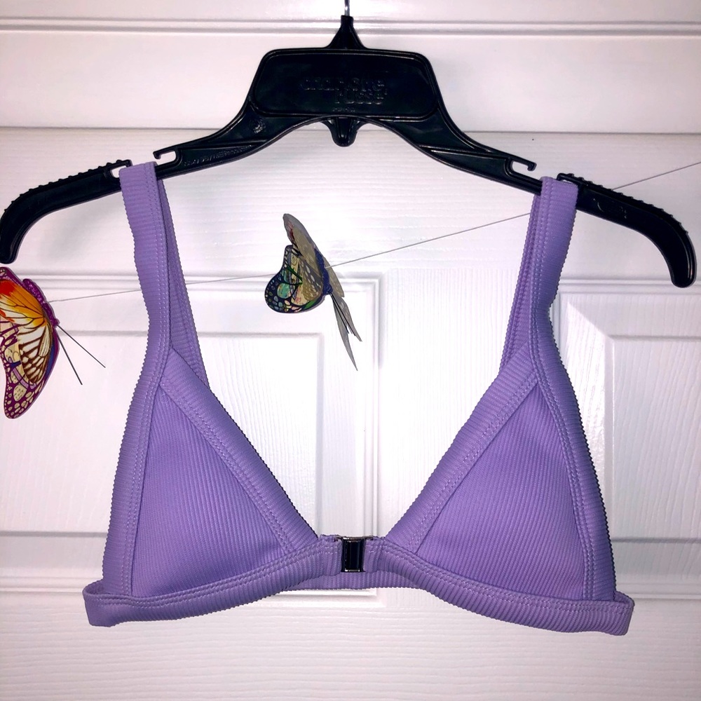Zaful Lavender Bikini Top, SM, NEVER WORN